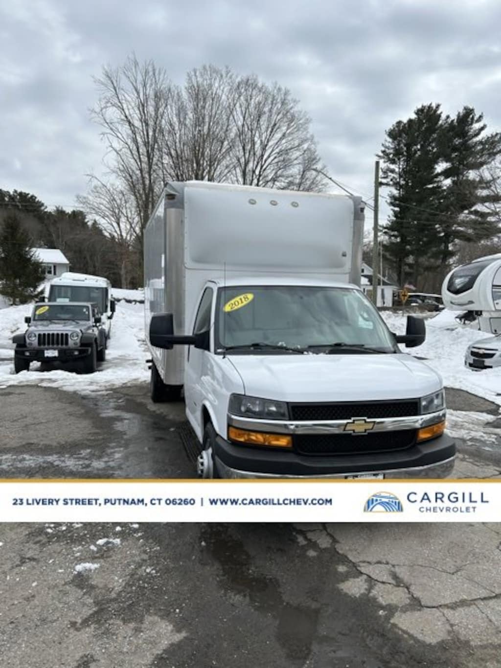 Used 2018 Chevrolet Express Cutaway 3500 Work Van Cutaway Van