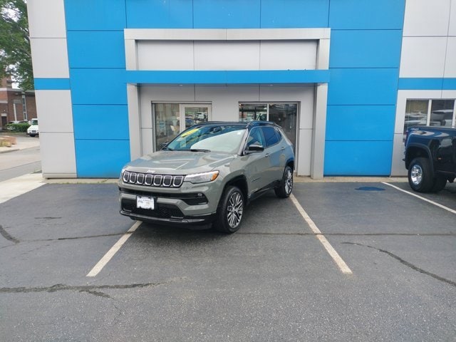 Used 2022 Jeep Compass Limited with VIN 3C4NJDCB5NT129336 for sale in Putnam, CT