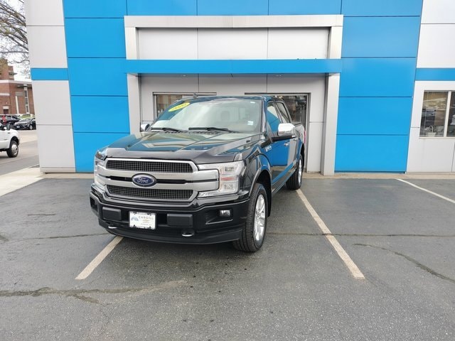 Used 2020 Ford F-150 Platinum with VIN 1FTEW1E4XLFB95810 for sale in Putnam, CT