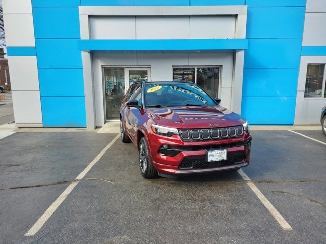 Used 2022 Jeep Compass High Altitude with VIN 3C4NJDCB3NT199773 for sale in Putnam, CT