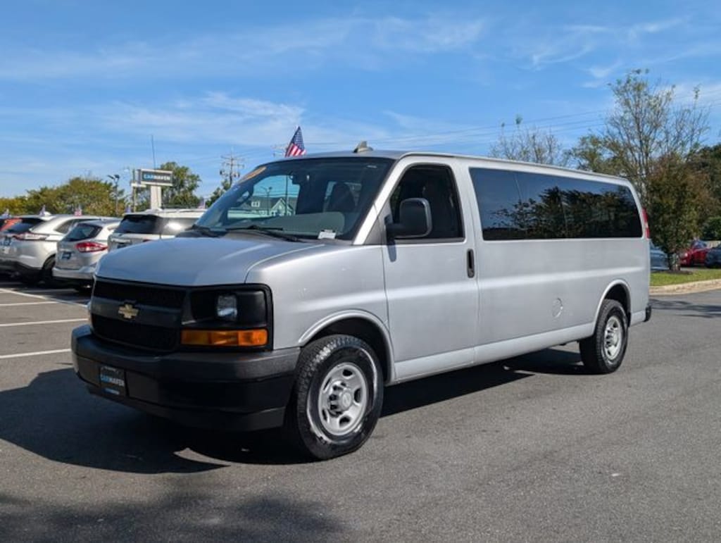 Used 2017 Chevrolet Express 3500 LS Van Extended Passenger Van
