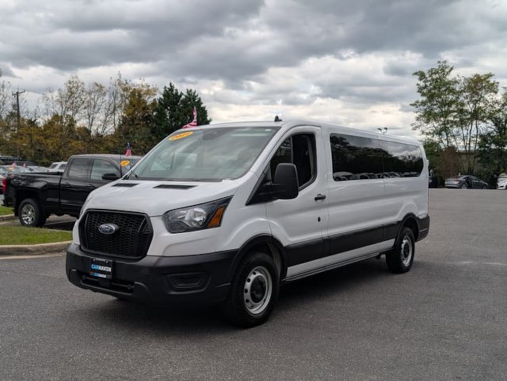 Used 2021 Ford Transit-350 Passenger Wagon Low Roof Van