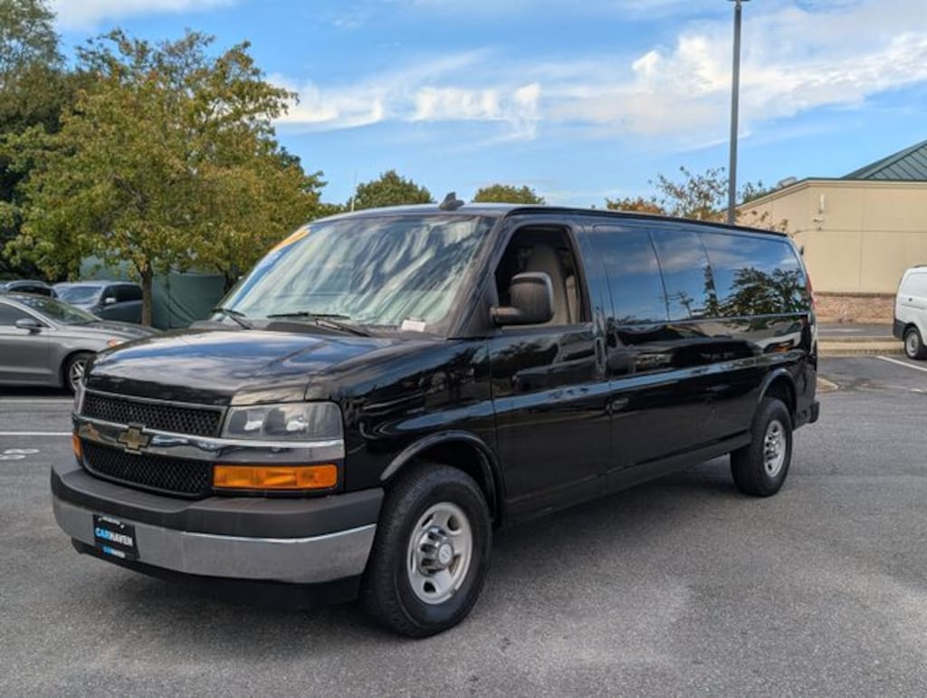 Used 2017 Chevrolet Express 3500 LT Van Extended Passenger Van