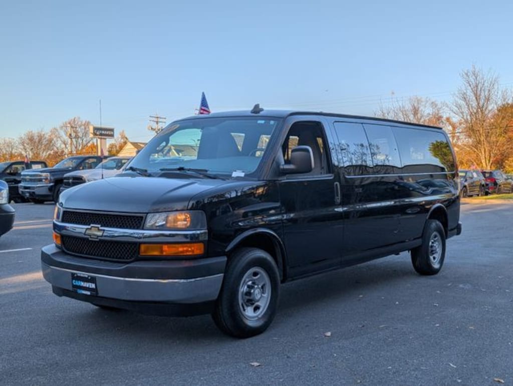 Used 2017 Chevrolet Express 3500 LT Van Extended Passenger Van