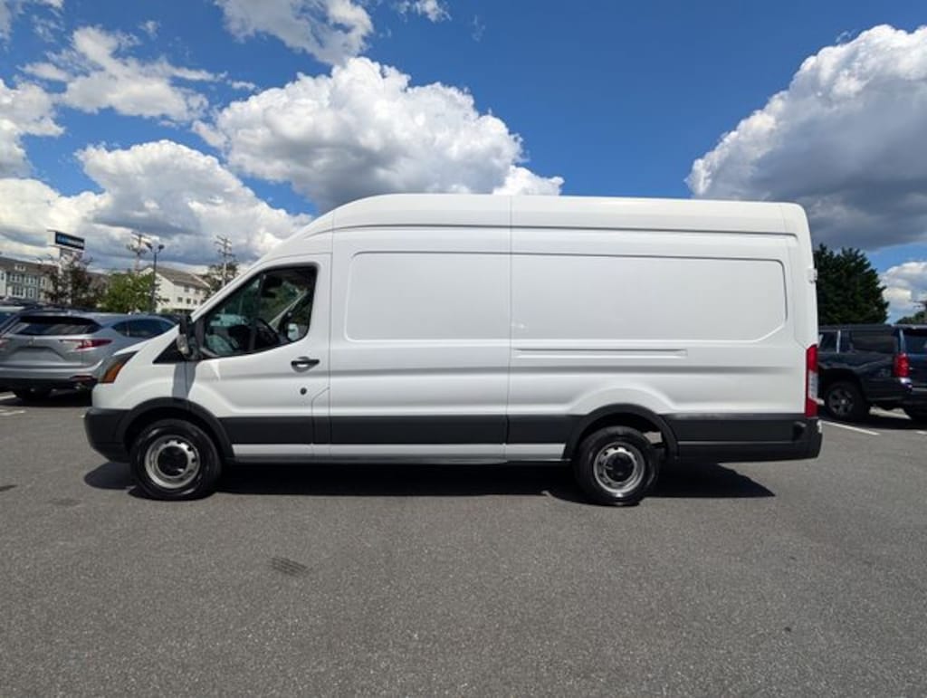 Used 2017 Ford Transit-350 w/Sliding Pass-Side Cargo-Door Van High Roof Extended-Length Cargo Van