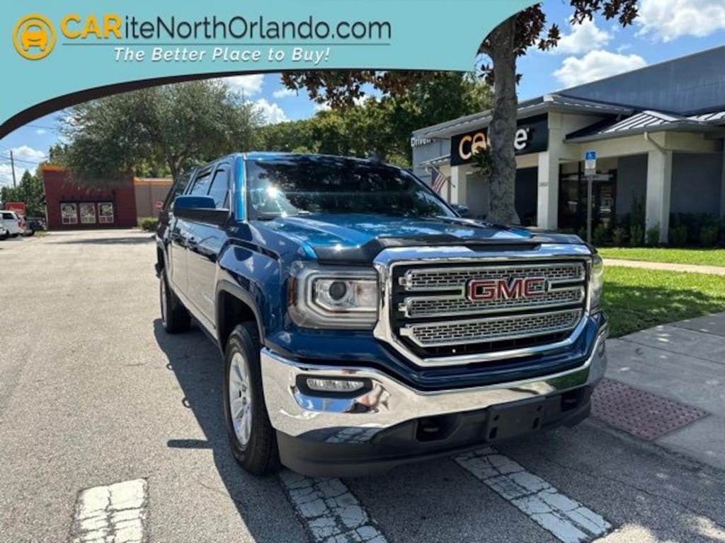Used 2018 GMC Sierra 1500 SLE Truck Crew Cab