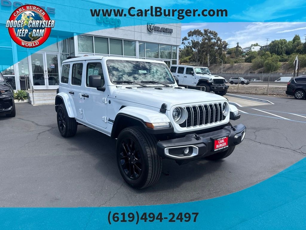 Certified 2025 Jeep Wrangler 4xe Sahara SUV