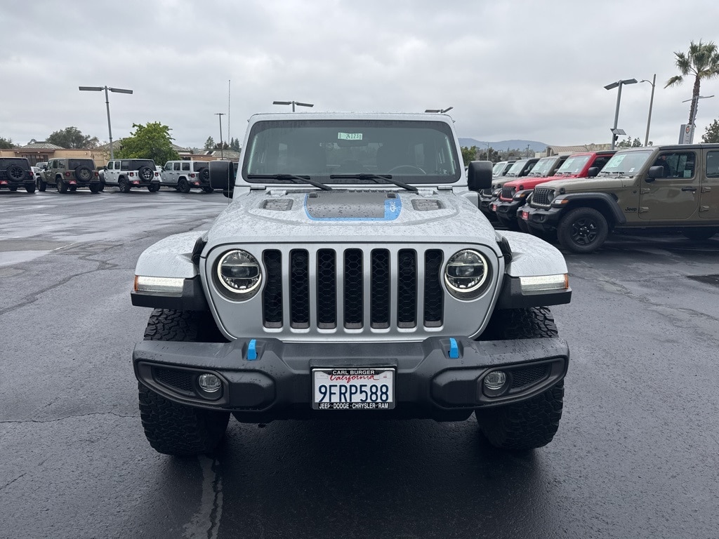 Used 2022 Jeep Wrangler Unlimited Rubicon 4XE with VIN 1C4JJXR69NW198552 for sale in La Mesa, CA