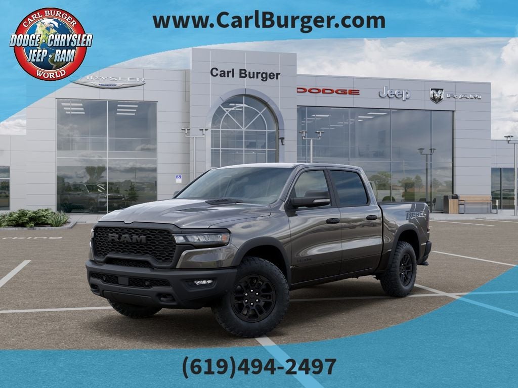 New 2026 Ram 1500 REBEL CREW CAB 4X4 5'7 BOX Pickup