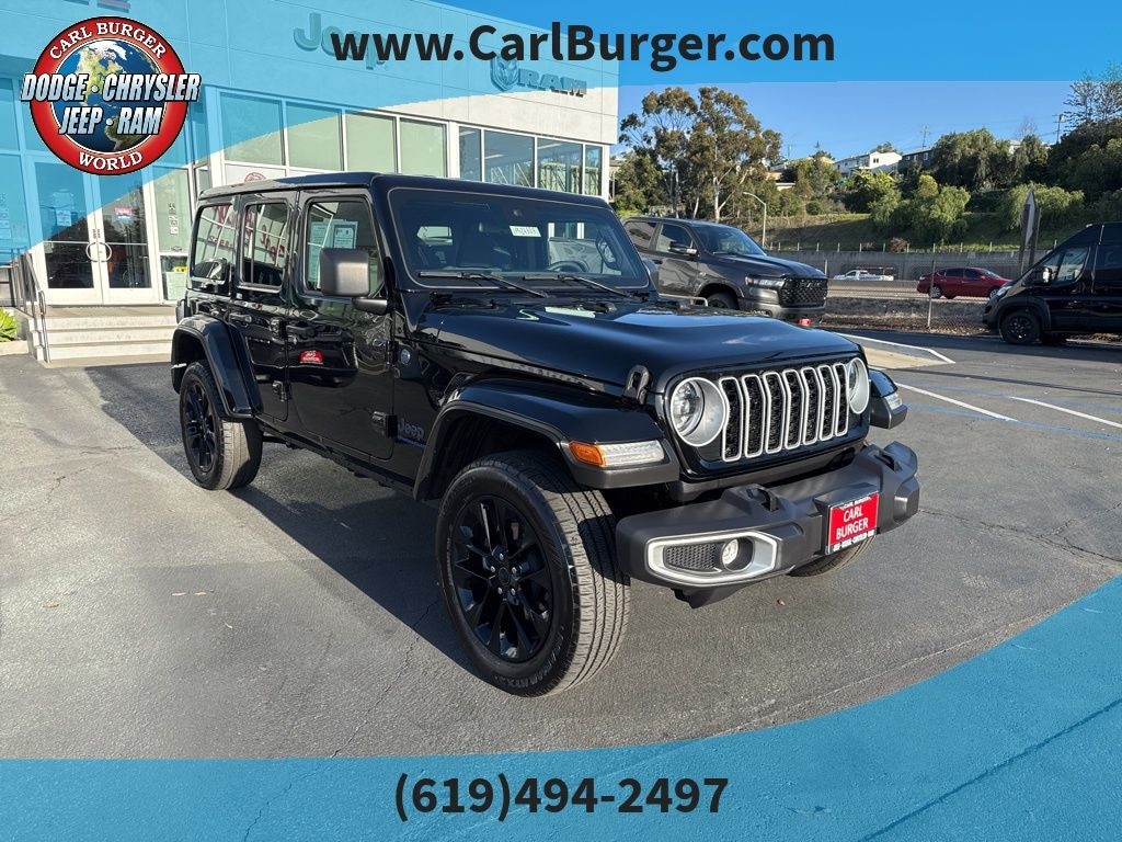 Certified 2025 Jeep Wrangler 4xe Sahara SUV