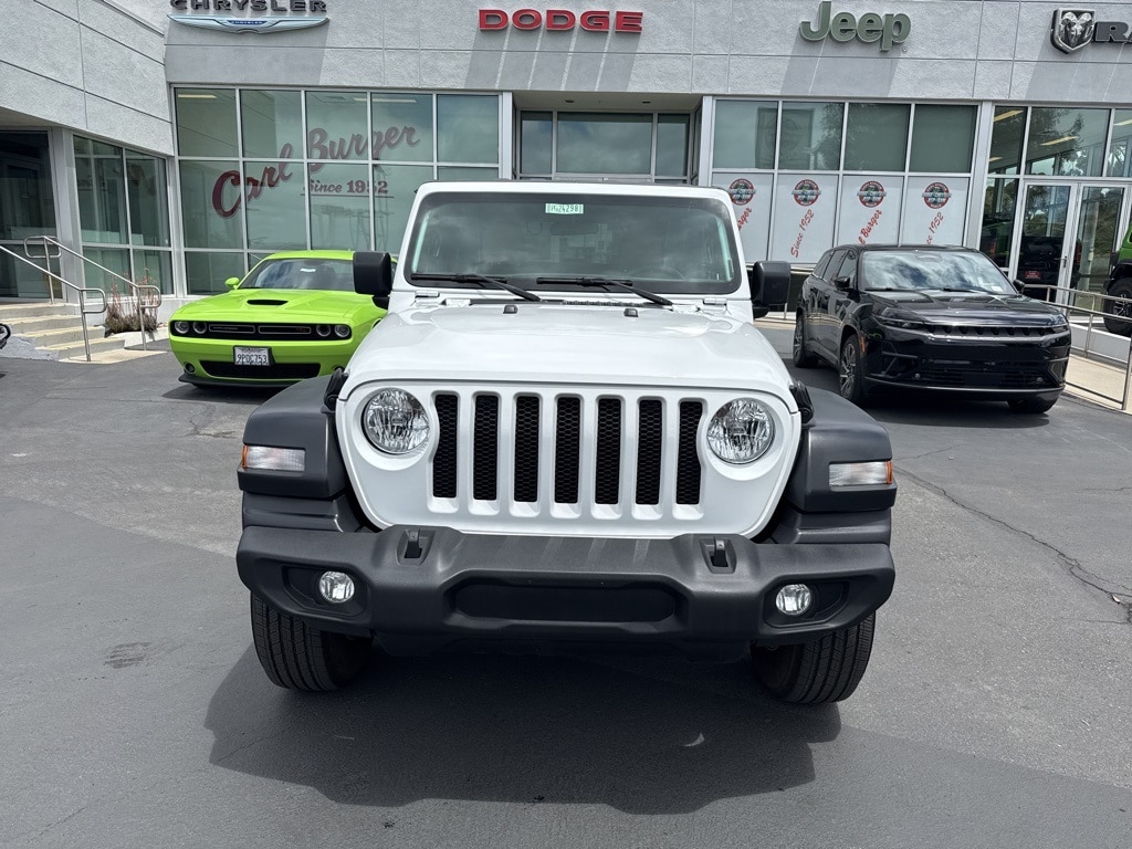 Certified 2023 Jeep Wrangler 2-Door Sport S with VIN 1C4GJXAN9PW691535 for sale in La Mesa, CA