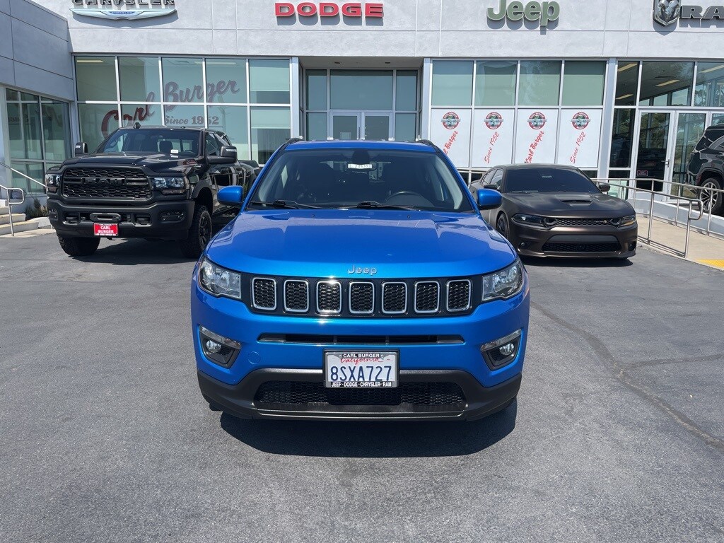 Certified 2020 Jeep Compass Latitude with VIN 3C4NJCBB8LT230072 for sale in La Mesa, CA