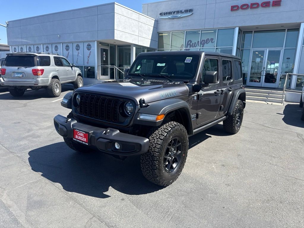 Certified 2025 Jeep Wrangler 4xe Sport SUV