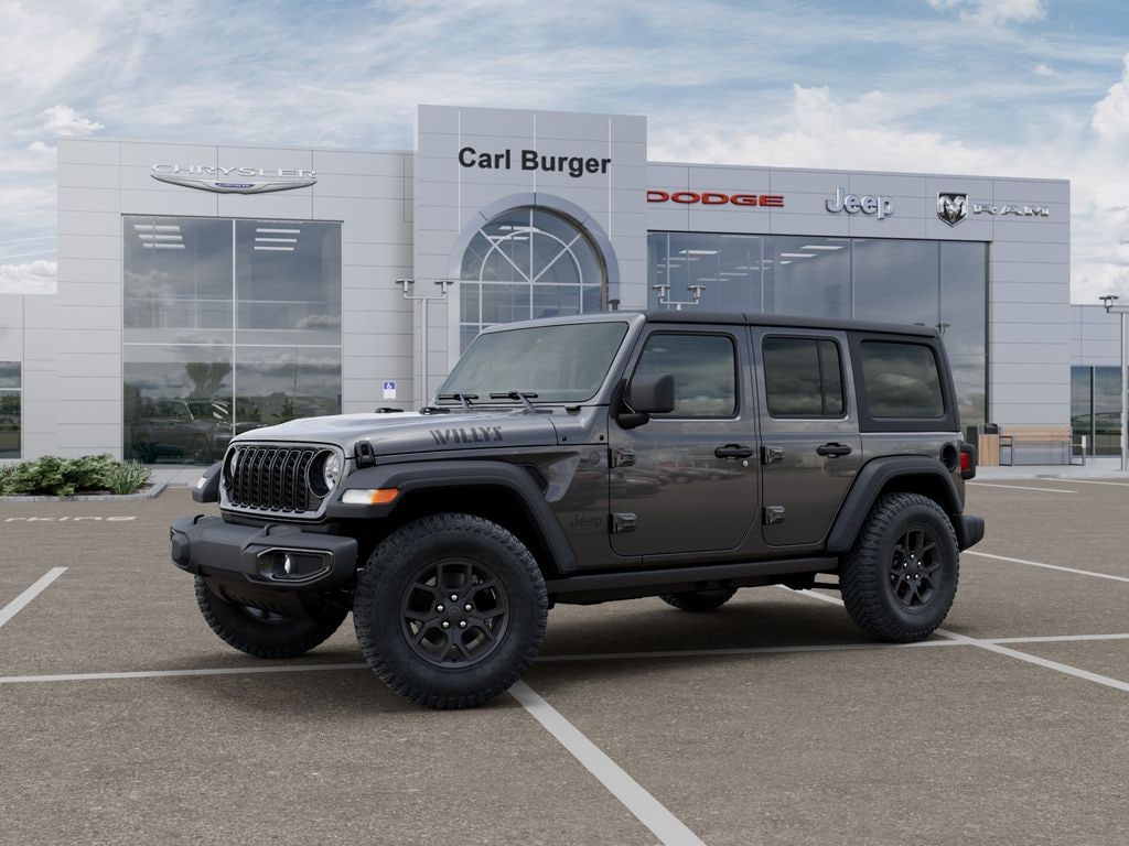 New 2026 Jeep Wrangler 4-DOOR WILLYS Sport Utility