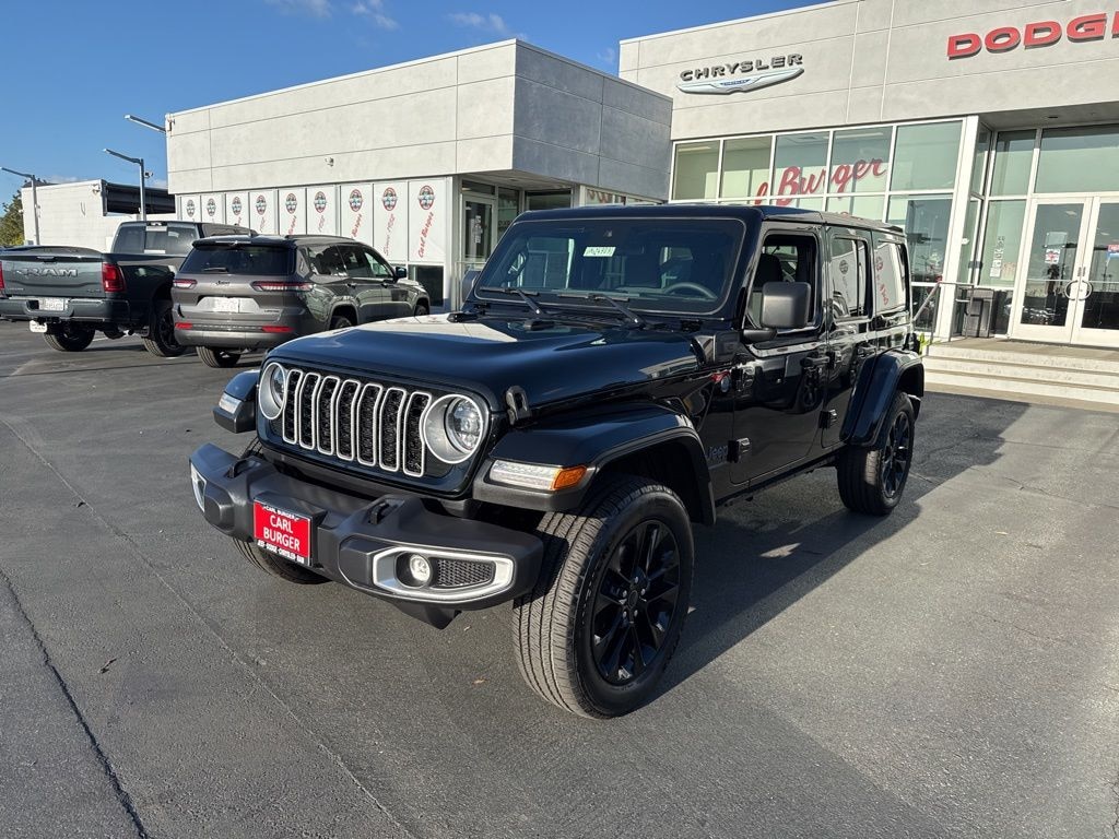 Certified 2025 Jeep Wrangler 4xe Sahara SUV