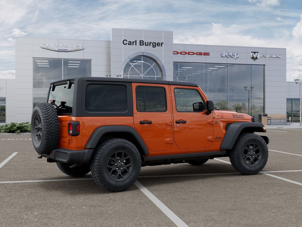 New 2026 Jeep Wrangler 4-DOOR WILLYS Sport Utility
