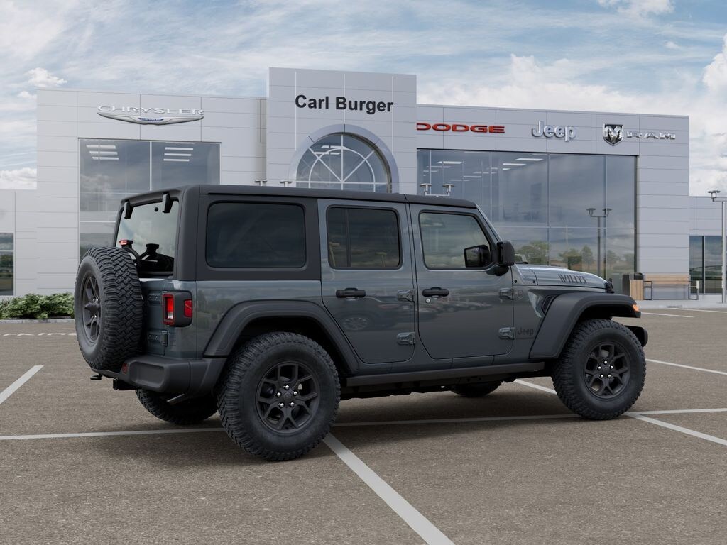 New 2026 Jeep Wrangler 4-DOOR WILLYS Sport Utility