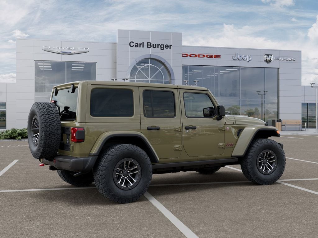 New 2026 Jeep Wrangler 4-DOOR RUBICON X Sport Utility