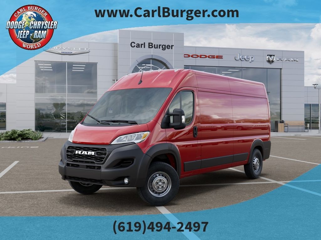 New 2026 Ram ProMaster PROMASTER 2500 TRADESMAN CARGO VAN HIGH ROOF 159' Cargo Van
