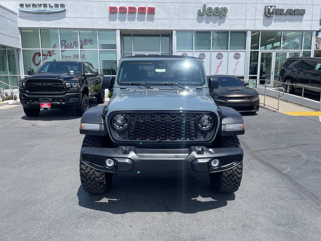 Used 2024 Jeep Wrangler 2-Door Willys with VIN 1C4PJXAG6RW331613 for sale in La Mesa, CA