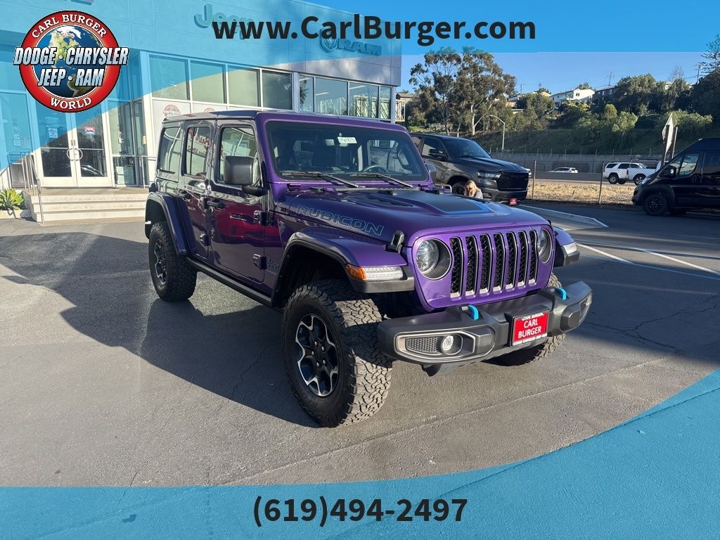 Certified 2023 Jeep Wrangler 4xe Rubicon SUV