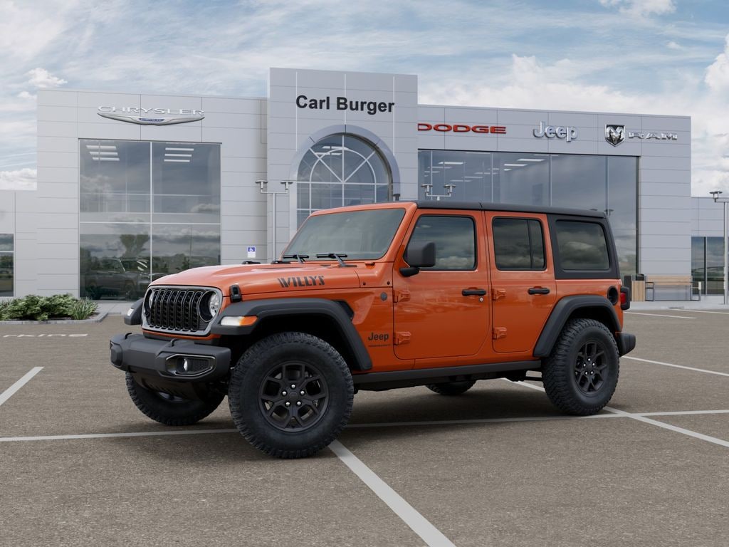 New 2026 Jeep Wrangler 4-DOOR WILLYS Sport Utility