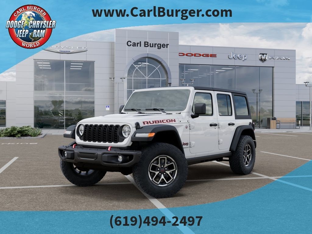 New 2026 Jeep Wrangler 4-DOOR RUBICON Sport Utility