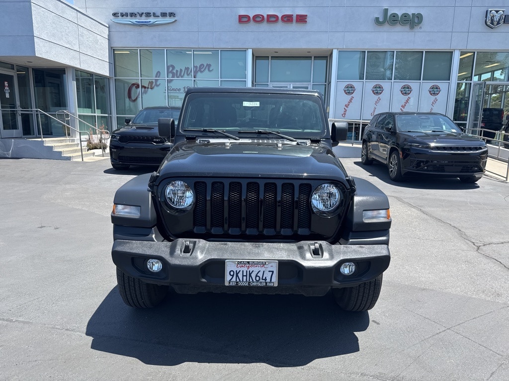Used 2023 Jeep Wrangler 4-Door Sport S with VIN 1C4HJXDG2PW614863 for sale in La Mesa, CA