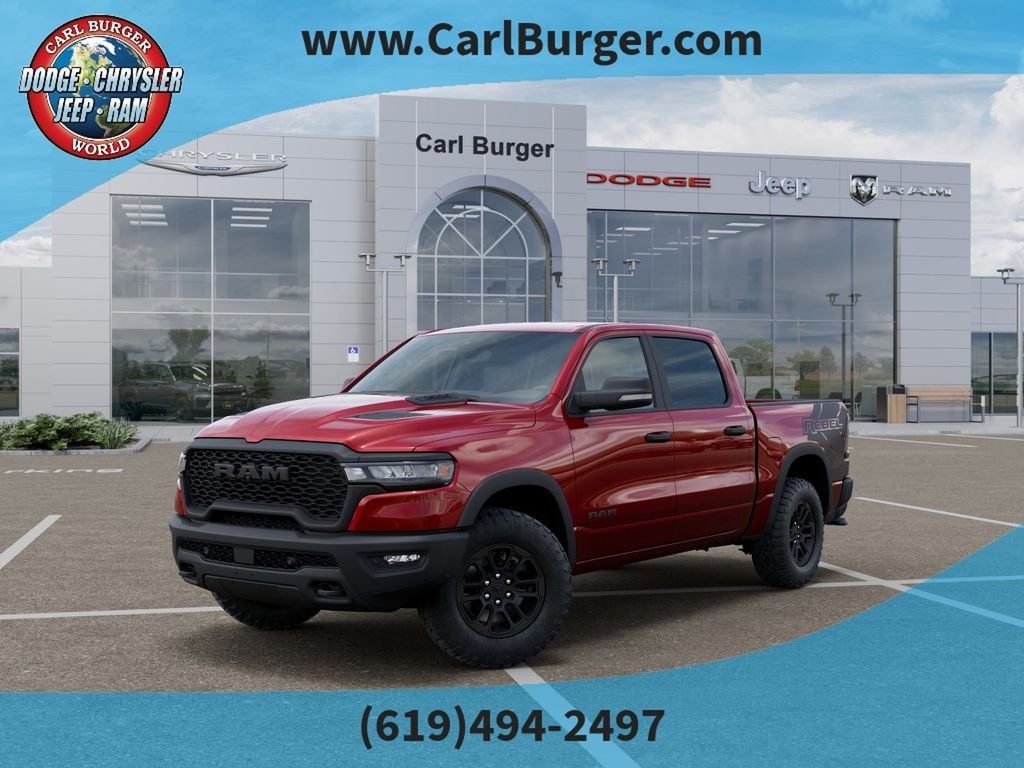 New 2026 Ram 1500 REBEL CREW CAB 4X4 5'7 BOX Pickup