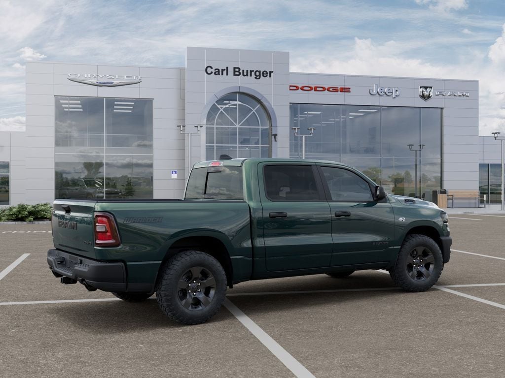 New 2026 Ram 1500 WARLOCK CREW CAB 4X4 5'7 BOX Pickup