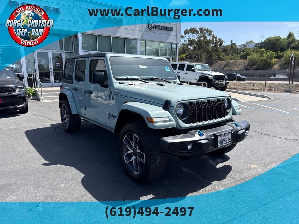Certified 2024 Jeep Wrangler 4xe Sport SUV