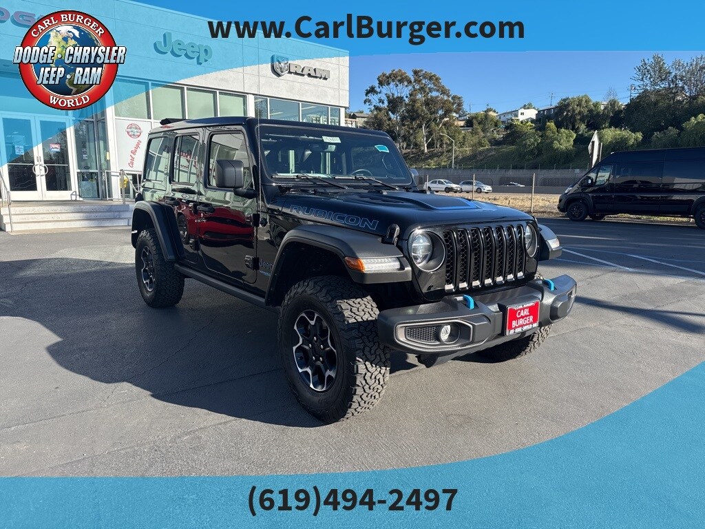 Used 2022 Jeep Wrangler Unlimited 4xe Rubicon SUV