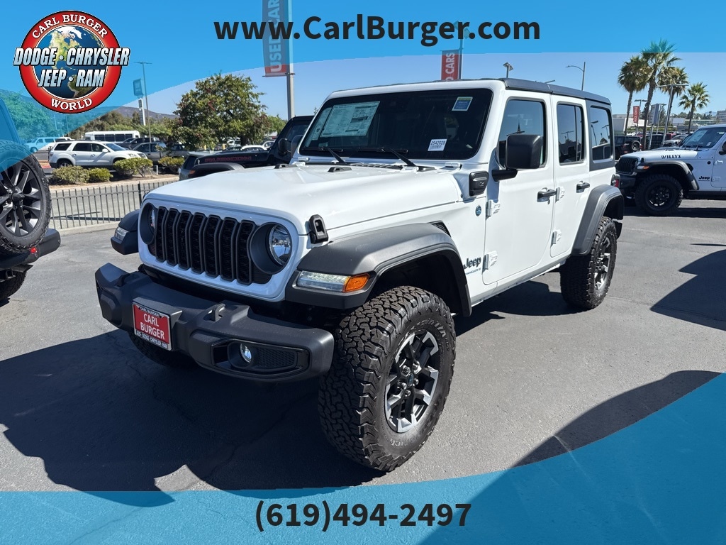 New 2025 Jeep Wrangler 4xe 4-DOOR SPORT S Sport Utility