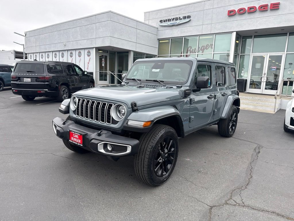 Certified 2025 Jeep Wrangler 4xe Sahara SUV