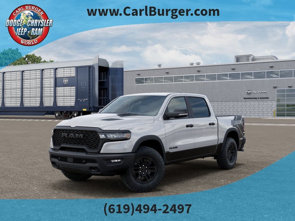 New 2026 Ram 1500 REBEL CREW CAB 4X4 5'7 BOX Pickup