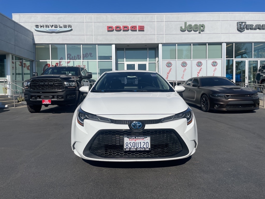 Certified 2021 Toyota Corolla LE with VIN JTDEAMDE0MJ002721 for sale in La Mesa, CA