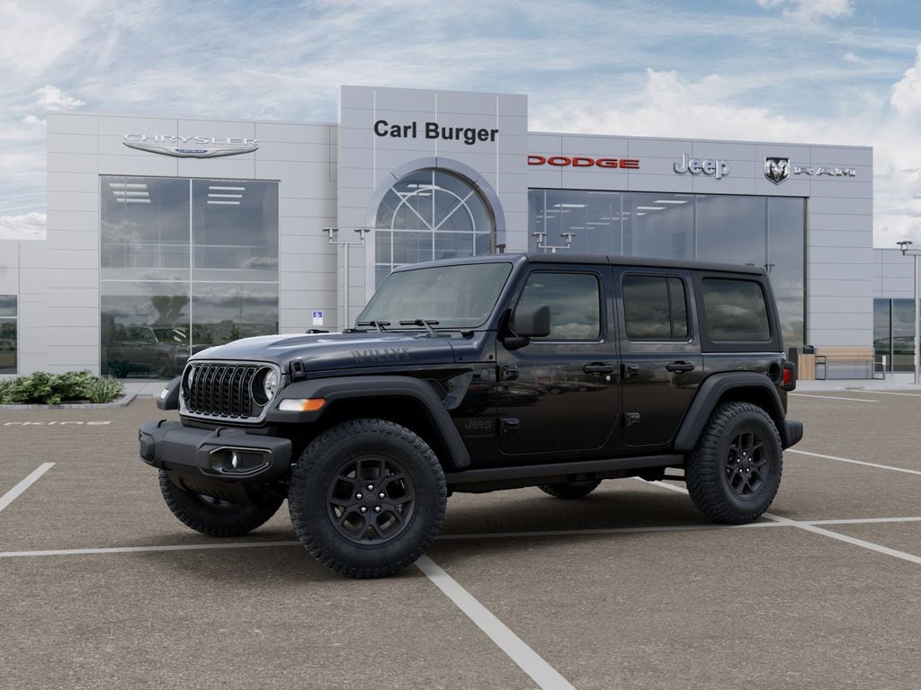 New 2026 Jeep Wrangler 4-DOOR WILLYS Sport Utility