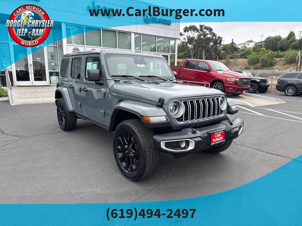 Certified 2025 Jeep Wrangler 4xe Sahara SUV
