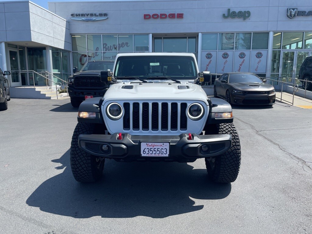 Certified 2021 Jeep Gladiator Rubicon with VIN 1C6JJTBG1ML567455 for sale in La Mesa, CA