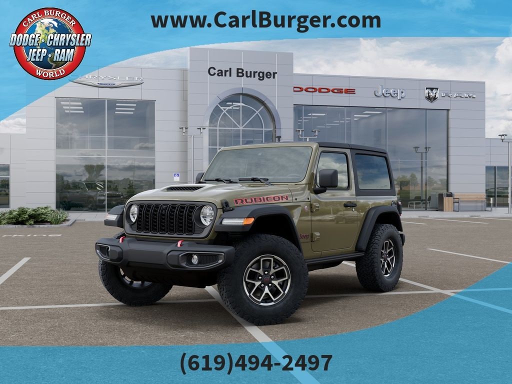 New 2026 Jeep Wrangler 2-DOOR RUBICON Sport Utility