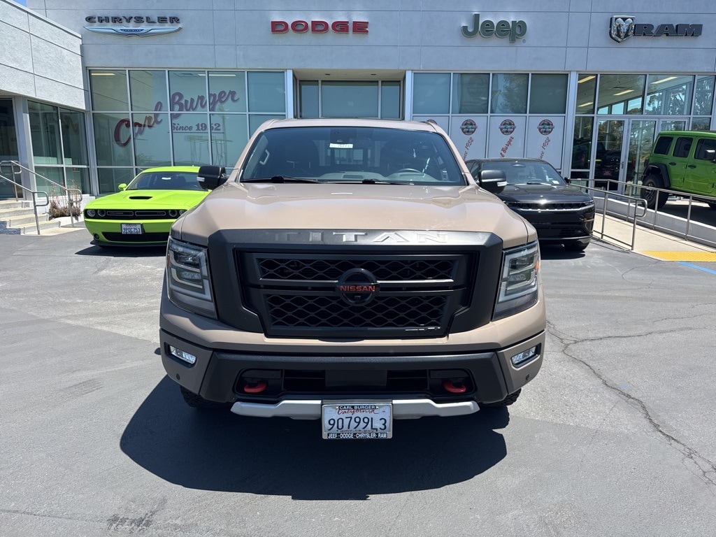 Certified 2022 Nissan Titan PRO-4X with VIN 1N6AA1ED7NN101546 for sale in La Mesa, CA