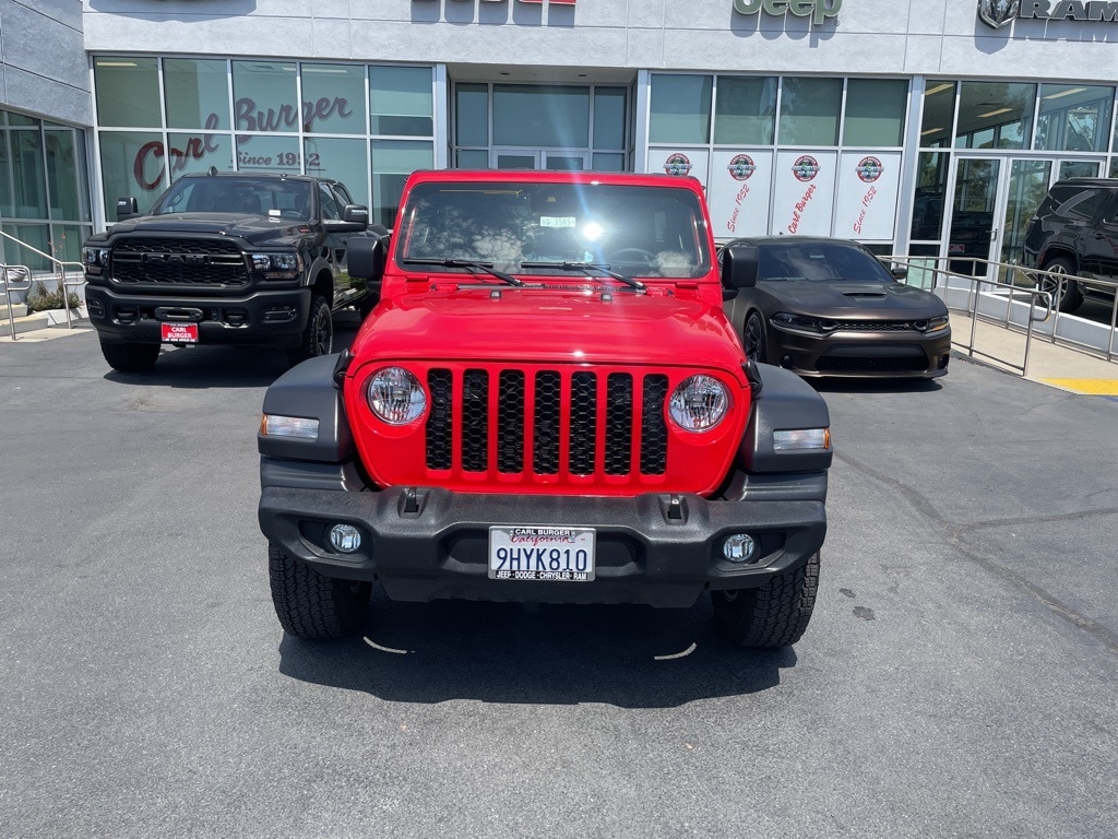 Certified 2024 Jeep Wrangler 4-Door Sport S with VIN 1C4PJXDN3RW110691 for sale in La Mesa, CA