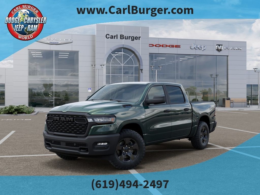 New 2026 Ram 1500 WARLOCK CREW CAB 4X4 5'7 BOX Pickup