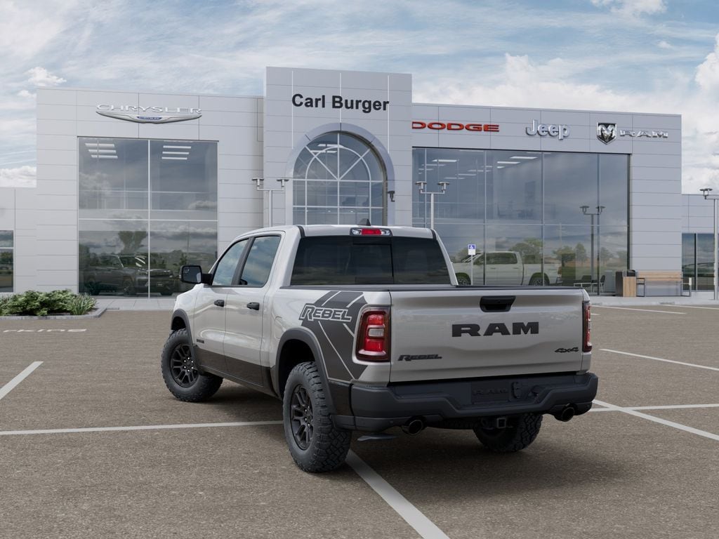 New 2026 Ram 1500 REBEL CREW CAB 4X4 5'7 BOX Pickup