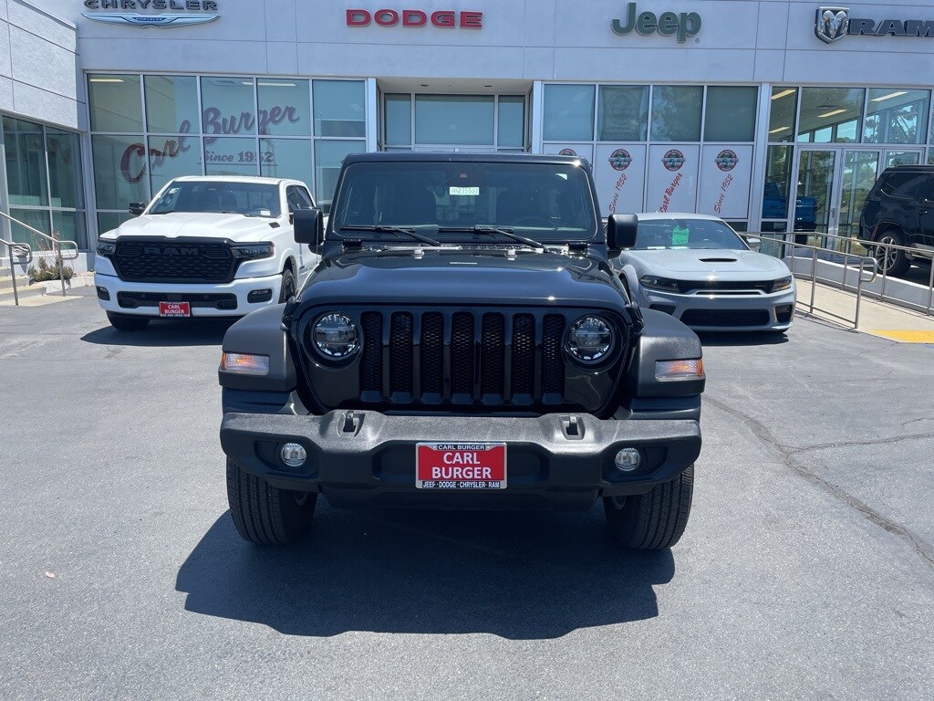 Certified 2023 Jeep Wrangler 4-Door Sport with VIN 1C4HJXDGXPW500058 for sale in La Mesa, CA