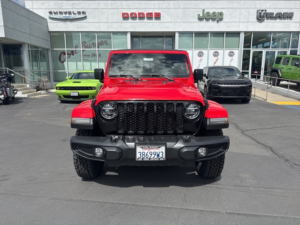 Used 2022 Jeep Gladiator WILLYS with VIN 1C6HJTAG3NL182397 for sale in La Mesa, CA