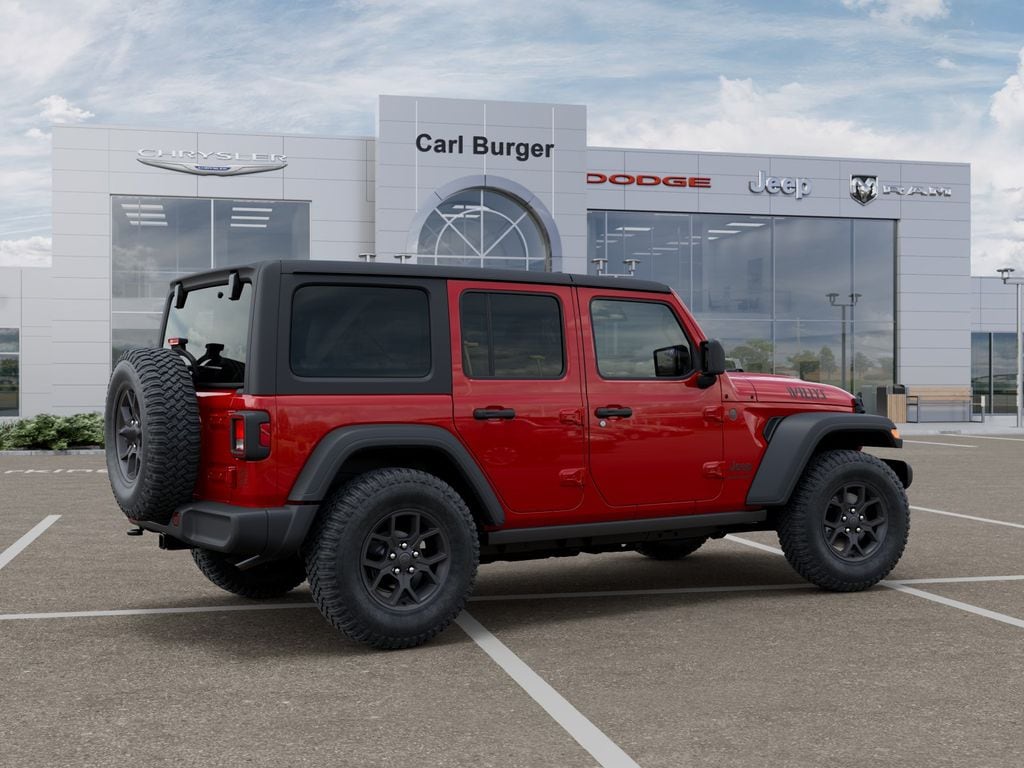 New 2026 Jeep Wrangler 4-DOOR WILLYS Sport Utility