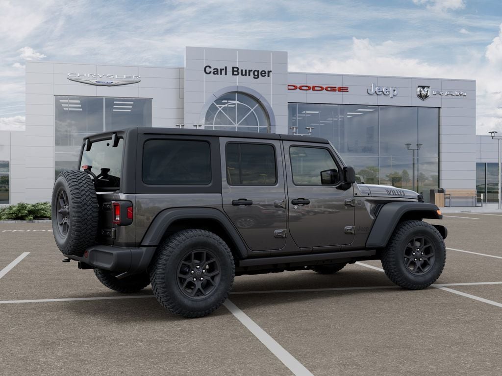 New 2026 Jeep Wrangler 4-DOOR WILLYS Sport Utility
