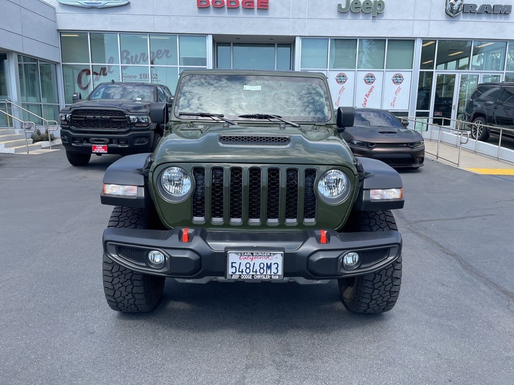 Certified 2022 Jeep Gladiator Mojave with VIN 1C6JJTEG9NL127836 for sale in La Mesa, CA