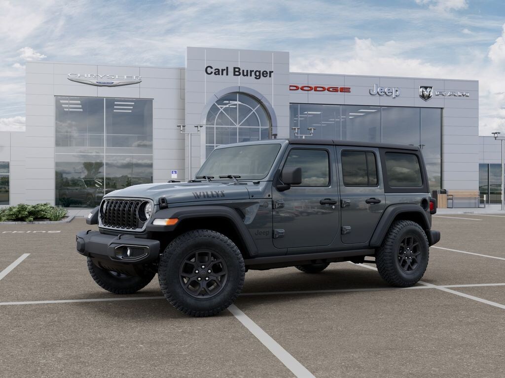 New 2026 Jeep Wrangler 4-DOOR WILLYS Sport Utility
